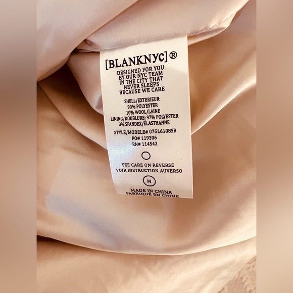 NWT Blank nyc Prime Time Jacket - Picture 5 of 5